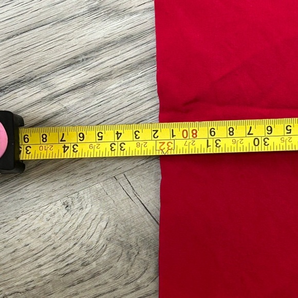 Talbots Vibrant Red Silk Midi Pencil Skirt w/ Side Slit Sz 12P - Picture 6 of 11